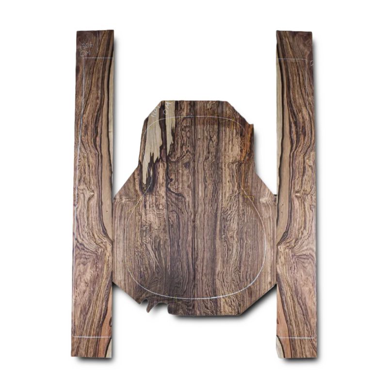 Honduran Rosewood Acoustic Guitar Back and Sides Orchestra Model (OM) Set - HROM000378