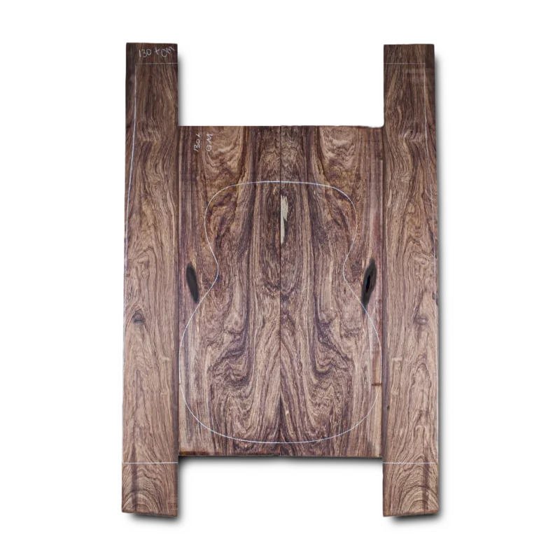 Honduran Rosewood Acoustic Guitar Back and Sides Orchestra Model (OM) Set - HROM000384