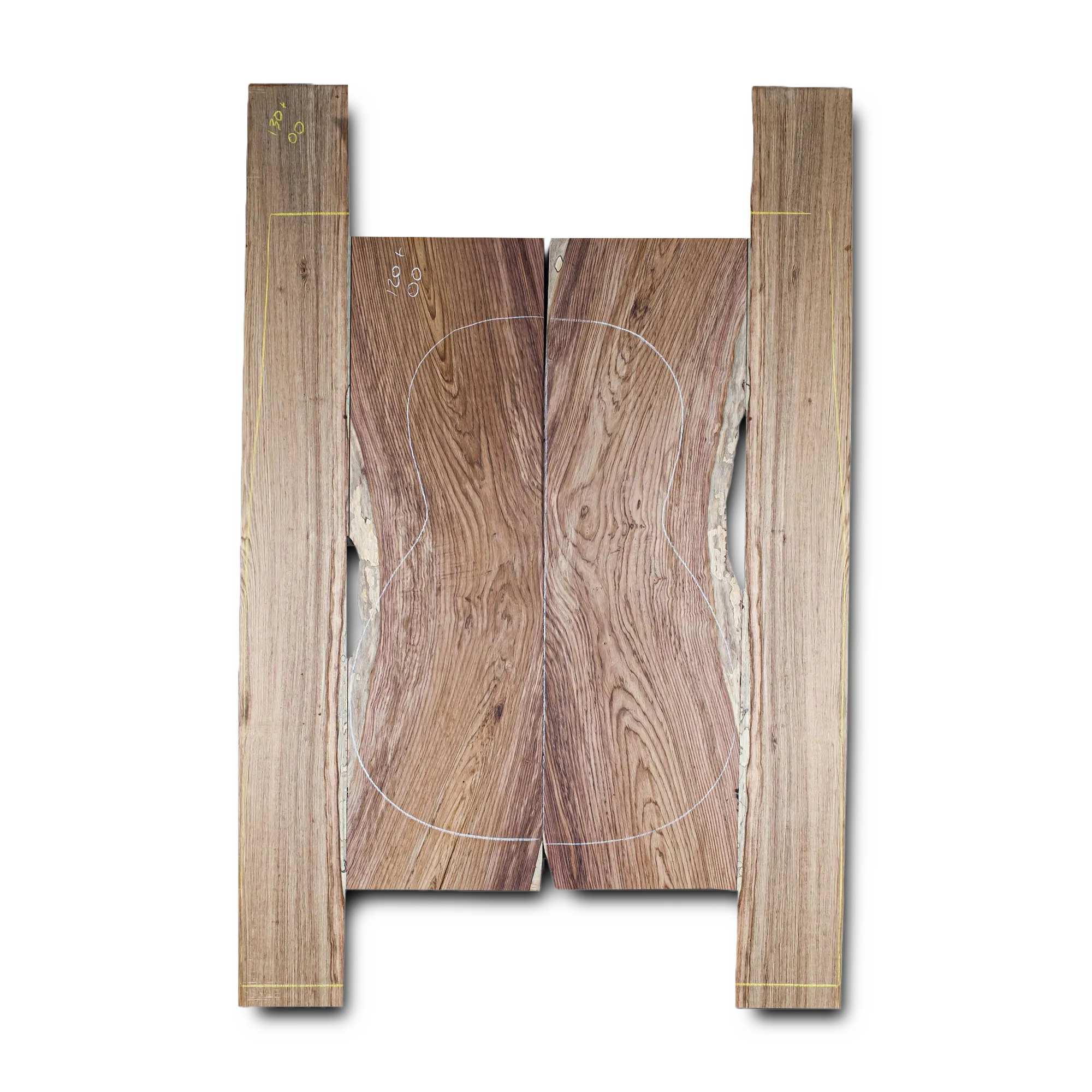 Honduran Rosewood Acoustic Guitar Back and Sides Grand Concert (OO) Set - HROO000414 1 Honduran Rosewood Acoustic Guitar Back and Sides Grand Concert (OO) Set - HROO000414