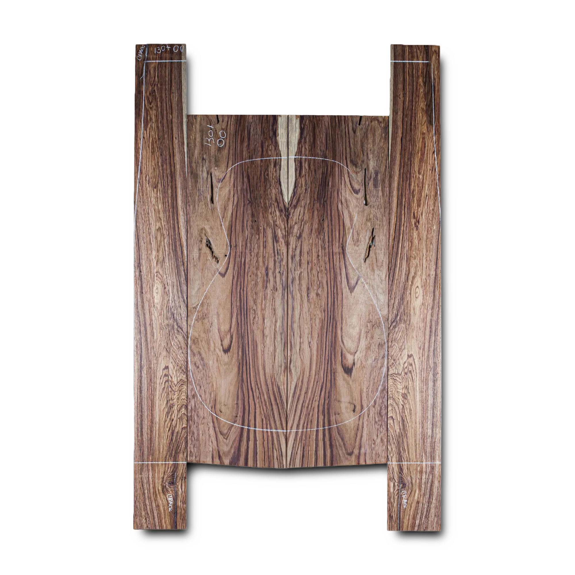 Honduran Rosewood Acoustic Guitar Back and Sides Grand Concert (OO) Set - HROO000416 1 Honduran Rosewood Acoustic Guitar Back and Sides Grand Concert (OO) Set - HROO000416