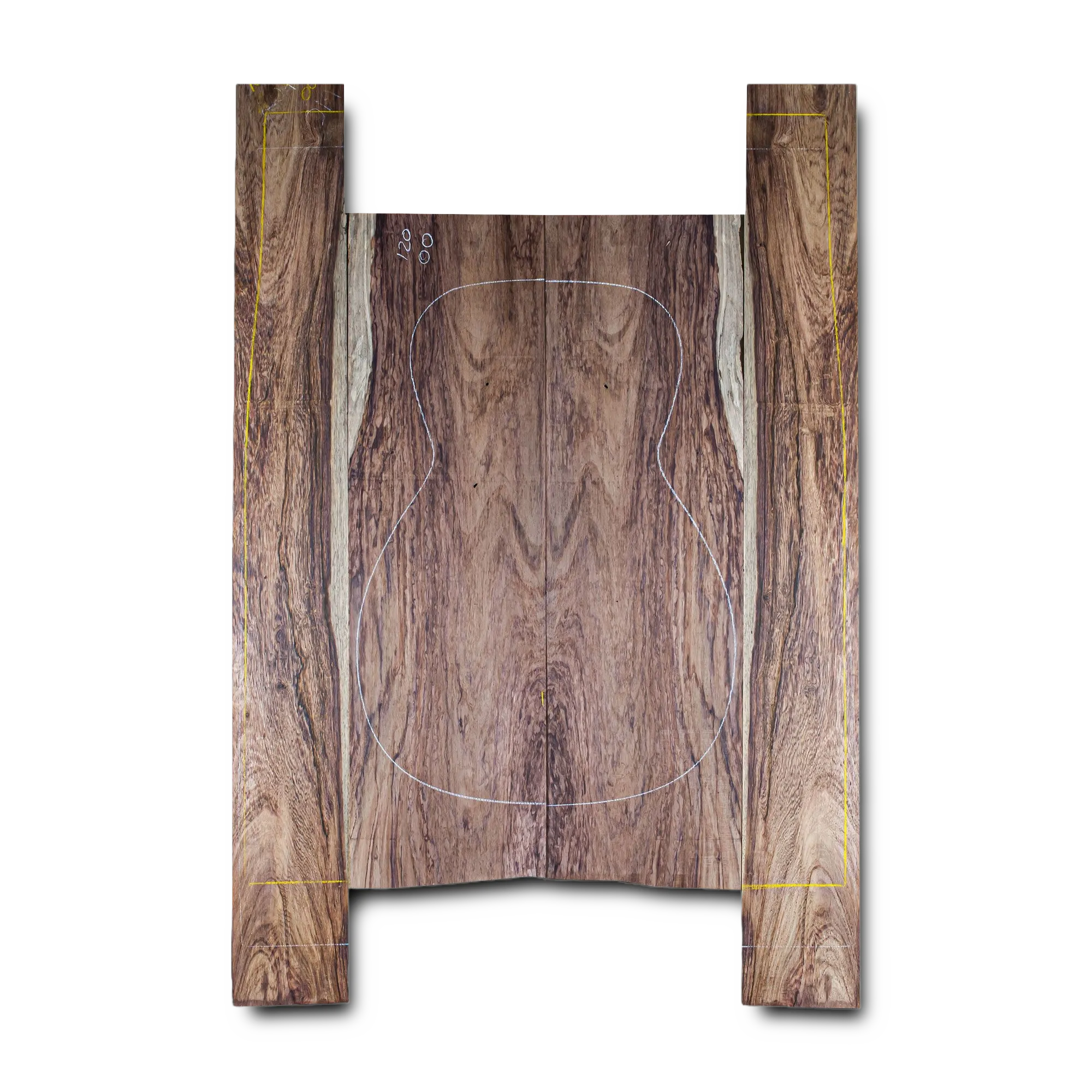 Honduran Rosewood Acoustic Guitar Back and Sides Grand Concert (OO) Set - HROO000438 1 Honduran Rosewood Acoustic Guitar Back and Sides Grand Concert (OO) Set - HROO000438