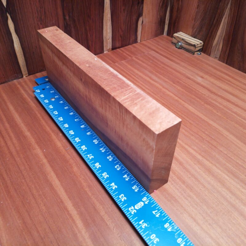 Imagine a charcuterie board that’s so luxurious it could have its own Instagram account, or wall art so stunning that even your houseplants will get jealous. With this Koa G1 wood, you can create customized picture frames, stylish coasters, and even unique dog feeder stands. It’s the ultimate wood for high-end designs that are bound to impress, whether it be serving platters or artistic nesting tables that get all the compliments! This piece of Koa measures 1.6 inches by 5.4 inches by 15.5 inches, offering a high-quality option for a variety of woodworking projects.