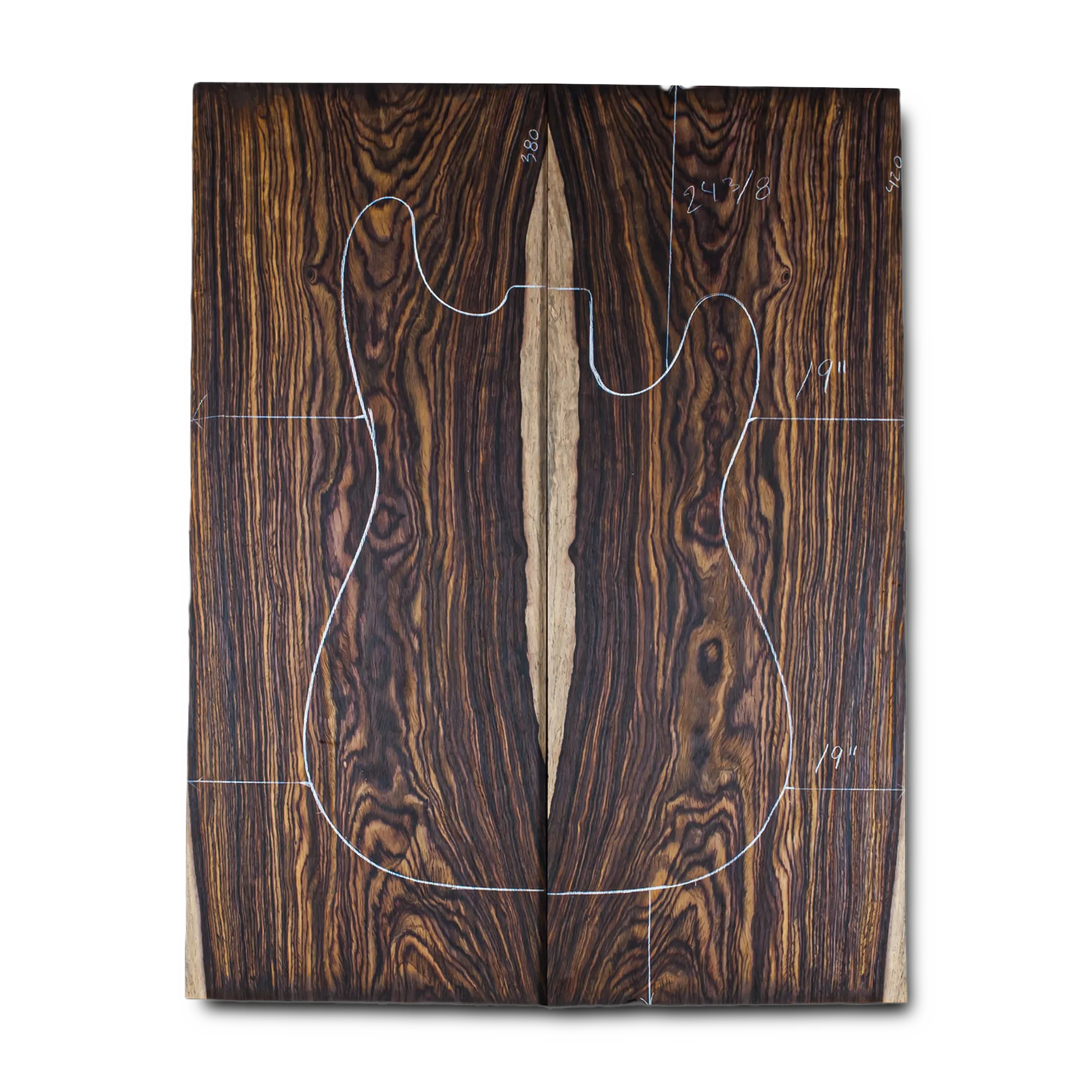 Mexican Cocobolo Electric Guitar Drop Top Stratocaster (ES) Set - MCES000705 1 Mexican Cocobolo Electric Guitar Drop Top Stratocaster (ES) Set - MCES000705