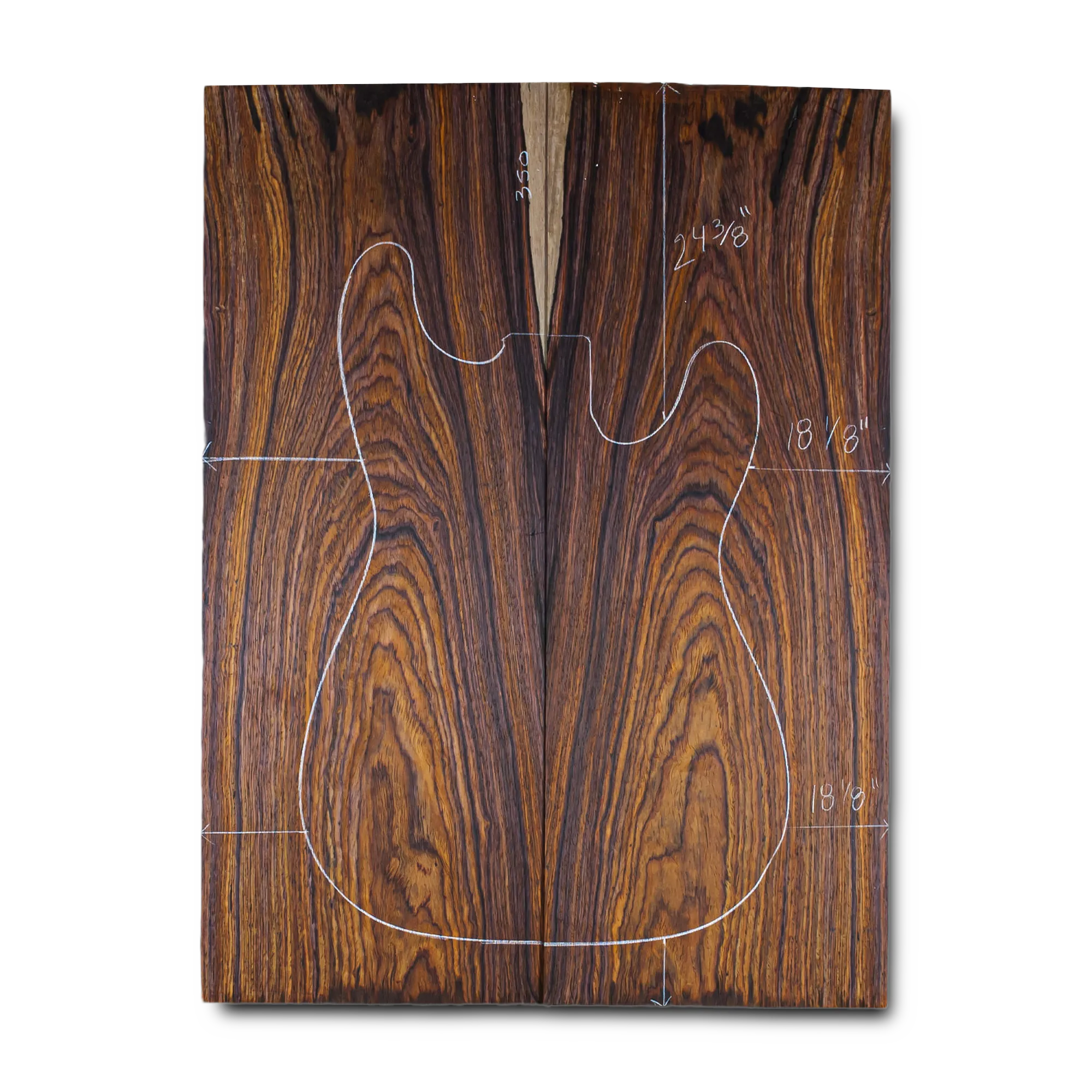 Mexican Cocobolo Electric Guitar Drop Top Stratocaster (ES) Set - MCES000706 1 Mexican Cocobolo Electric Guitar Drop Top Stratocaster (ES) Set - MCES000706