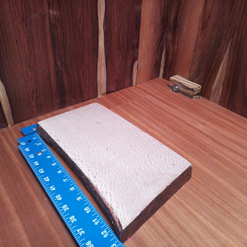 Transform that Miscellaneous wood into stunning drawer pulls and dapper desk organizers! Picture it as a rustic serving tray, right next to your custom cutting boards. Whether you're crafting quirky coasters or memorable picture frames, this versatile beauty will tickle your craftsmanship fancy. Because who wouldn't want high-end décor made from wood that whispers creativity? This piece of Miscellaneous measures 1.1 inches by 6.6 inches by 12.1 inches, offering a high-quality option for a variety of woodworking projects.