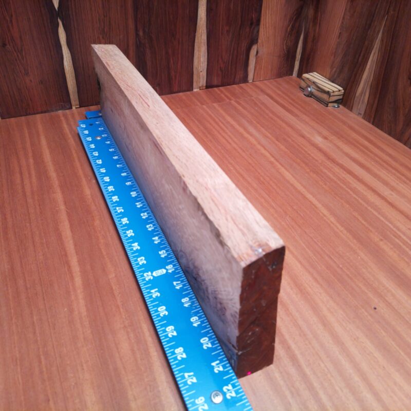 Miscellaneous 1.5" X 5.2" X 21.4" Wood Blank for Woodworking Projects - MIDL001213 7 With a piece of Miscellaneous G1 wood, unleash your creativity! Craft a custom serving tray to impress guests, or opt for a chic wall art piece that makes any space pop. From luxurious picture frames to unique jewelry boxes, the possibilities are aplenty! Throw in some rustic candle holders, and you've got yourself a perfect blend of function and aesthetic appeal. Who knew wood could spark such delightful creativity? This piece of Miscellaneous measures 1.5 inches by 5.2 inches by 21.4 inches, offering a high-quality option for a variety of woodworking projects.