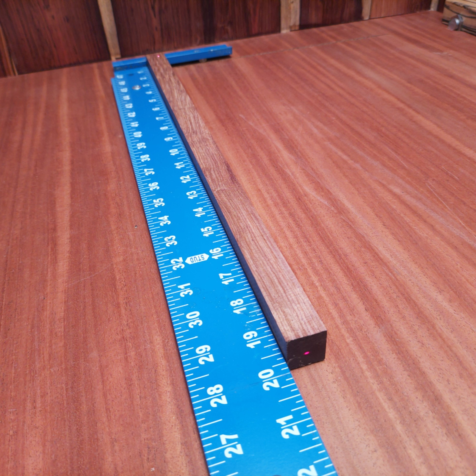 Honduran Rosewood G2 0.8 X 0.8 X 19.6 Wood Blank for Woodworking Projects 2 Honduran Rosewood G2 0.8 X 0.8 X 19.6 Wood Blank for Woodworking Projects - Image 2