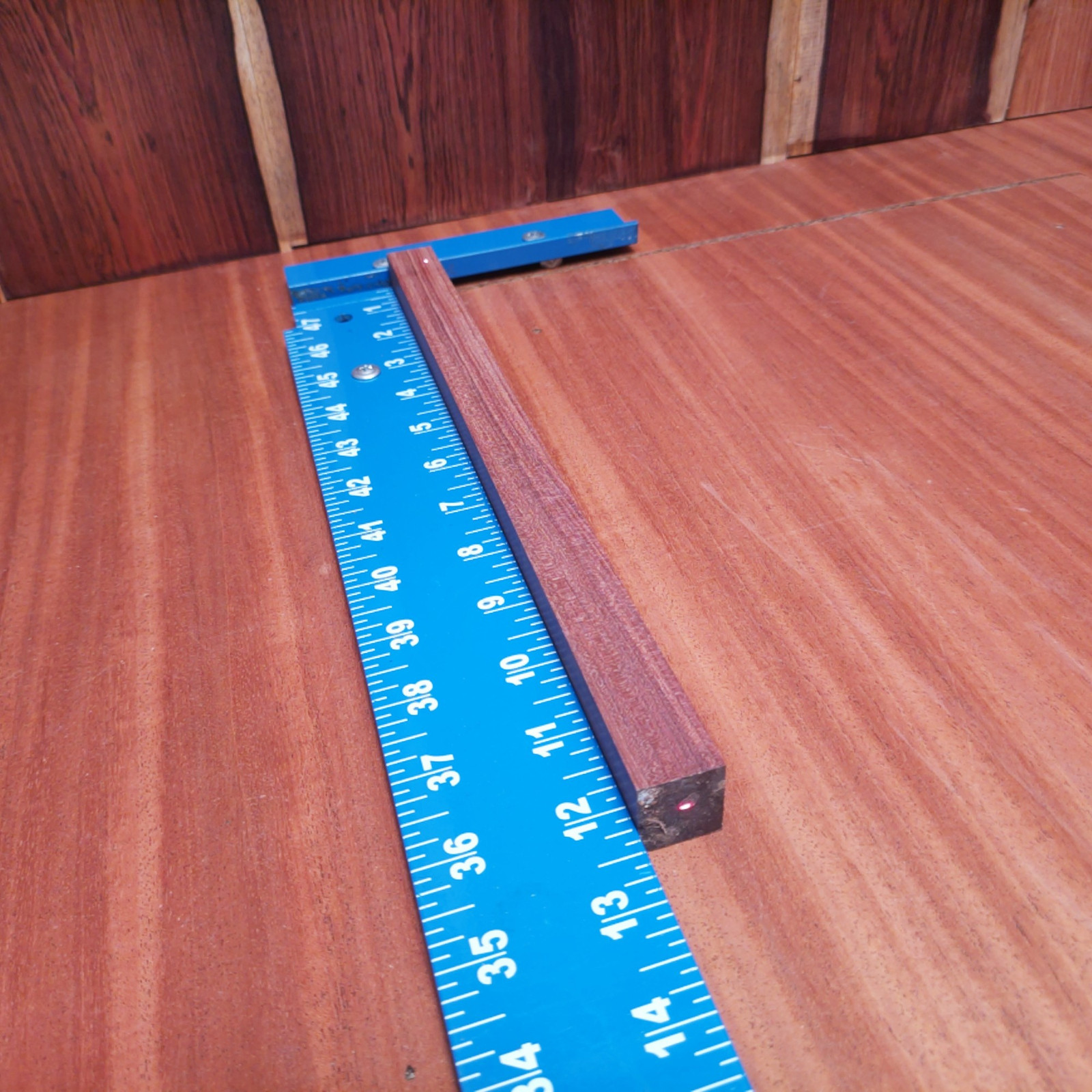 Honduran Rosewood G1 0.8 X 0.7 X 12.2 Wood Blank for Woodworking Projects 3 Honduran Rosewood G1 0.8 X 0.7 X 12.2 Wood Blank for Woodworking Projects - Image 3