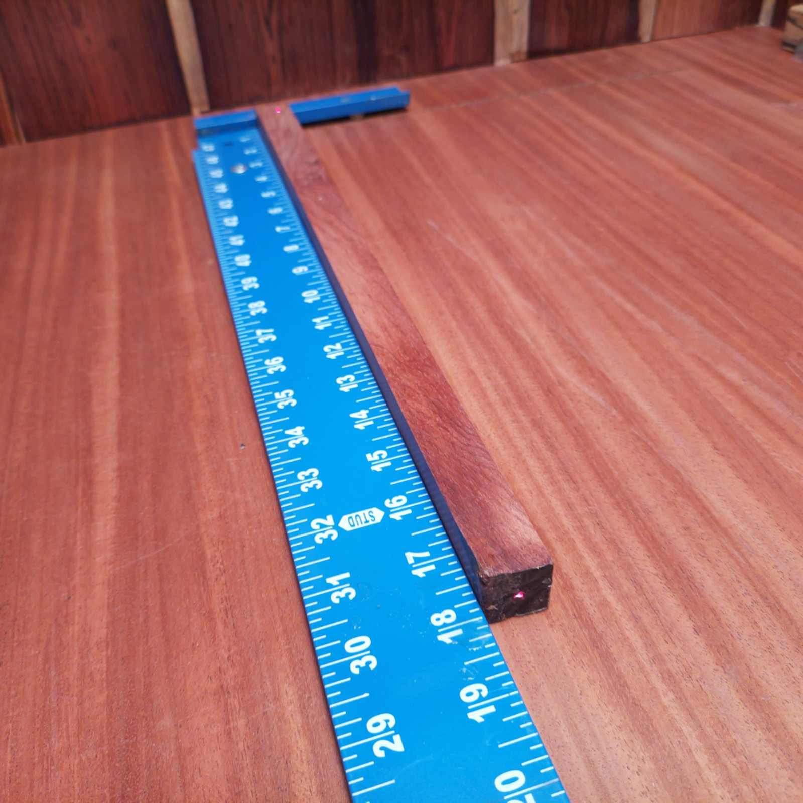 Honduran Rosewood G2 0.9 X 0.8 X 17.7 Wood Blank for Woodworking Projects 4 Honduran Rosewood G2 0.9 X 0.8 X 17.7 Wood Blank for Woodworking Projects - Image 4