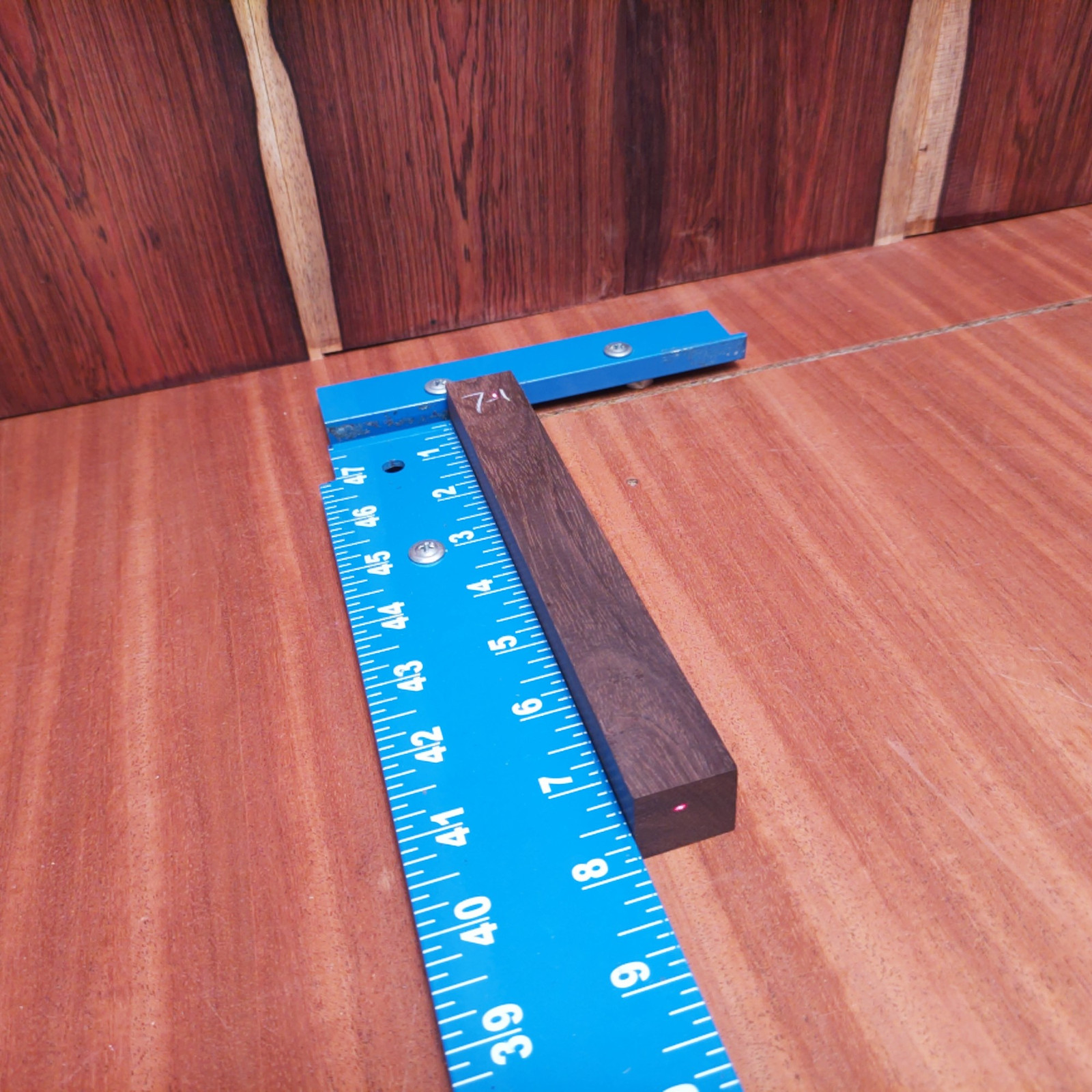 Braziliian Rosewood G1 0.7 X 0.8 X 7.6 Wood Blank for Woodworking Projects 1 Braziliian Rosewood G1 0.7 X 0.8 X 7.6 Wood Blank for Woodworking Projects