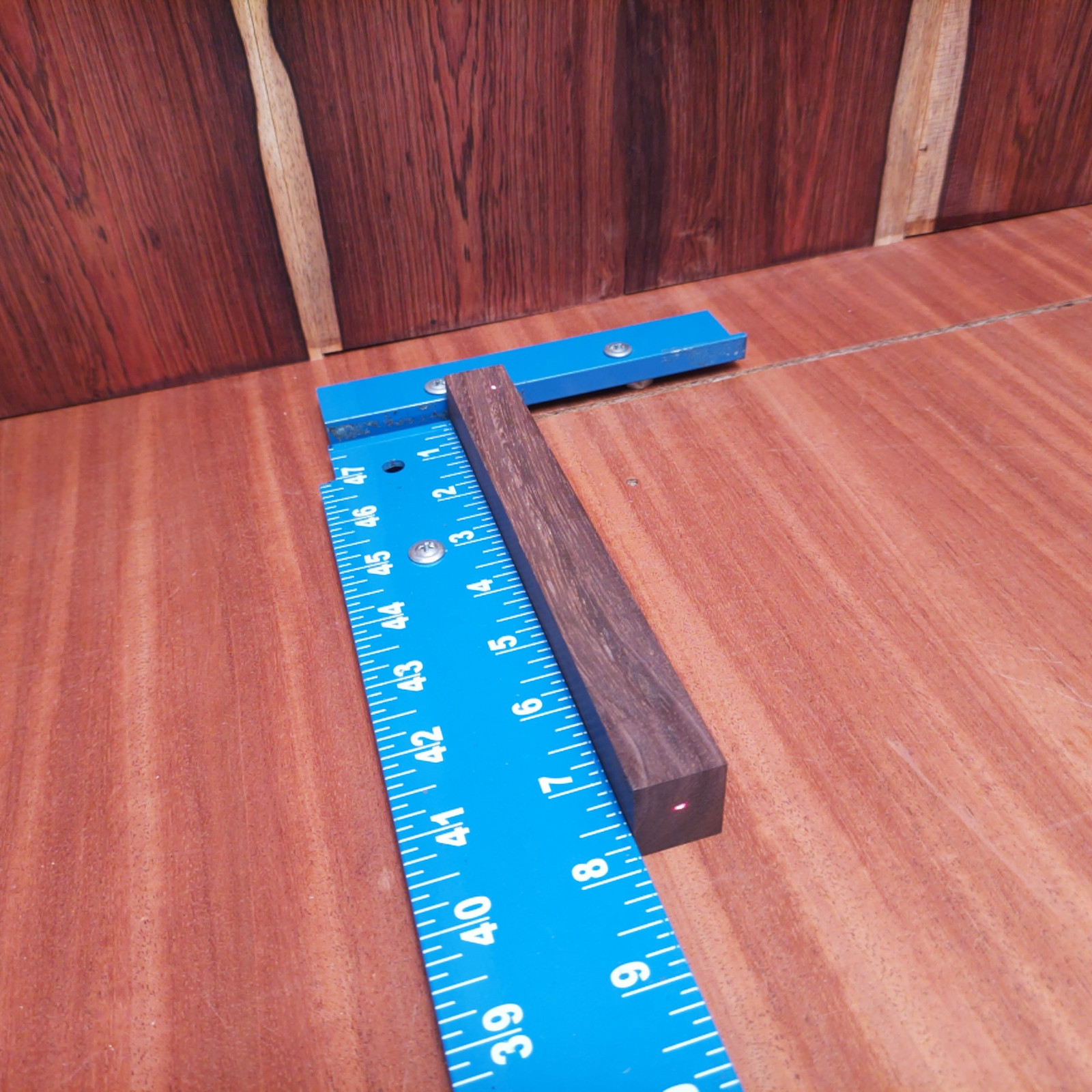 Braziliian Rosewood G1 0.7 X 0.8 X 7.6 Wood Blank for Woodworking Projects 2 Braziliian Rosewood G1 0.7 X 0.8 X 7.6 Wood Blank for Woodworking Projects - Image 2
