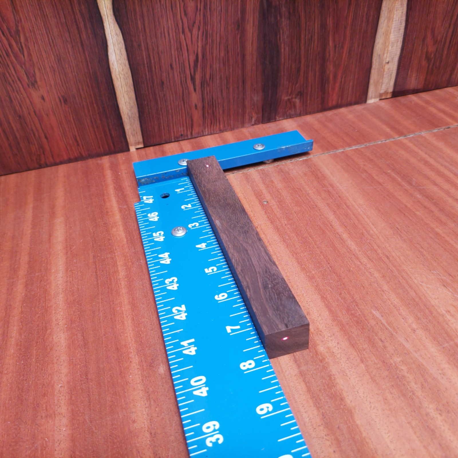 Braziliian Rosewood G1 0.7 X 0.8 X 7.6 Wood Blank for Woodworking Projects 3 Braziliian Rosewood G1 0.7 X 0.8 X 7.6 Wood Blank for Woodworking Projects - Image 3