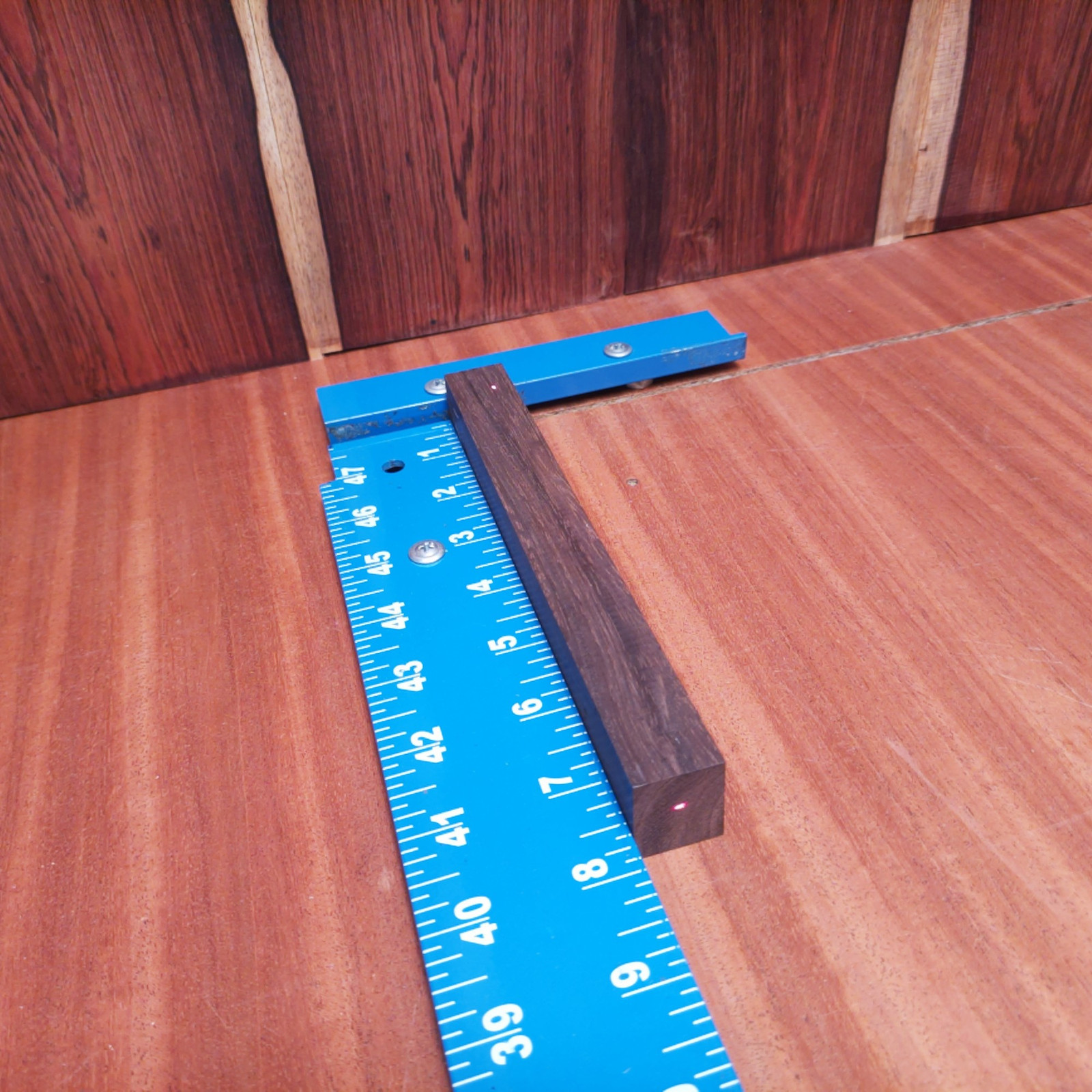 Braziliian Rosewood G1 0.7 X 0.8 X 7.6 Wood Blank for Woodworking Projects 4 Braziliian Rosewood G1 0.7 X 0.8 X 7.6 Wood Blank for Woodworking Projects - Image 4