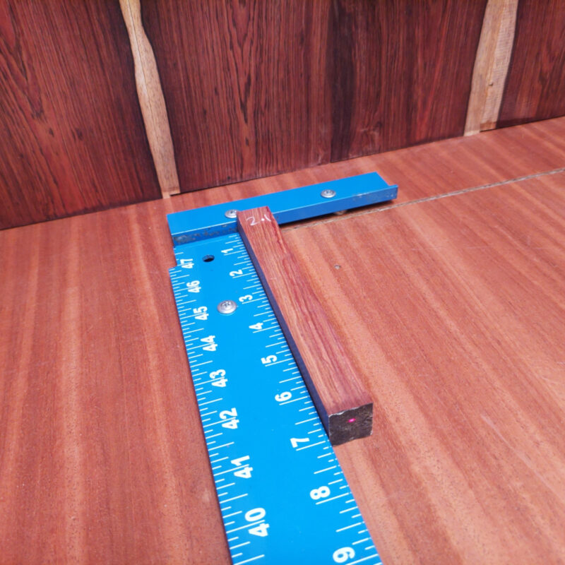 Honduran Rosewood G1 0.7 X 0.8 X 6.8 Wood Blank for Woodworking Projects
