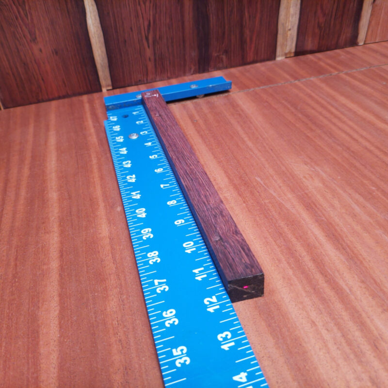 Honduran Rosewood G1 0.8 X 0.8 X 11.8 Wood Blank for Woodworking Projects