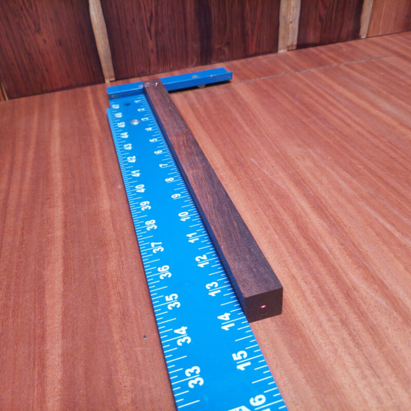 Honduran Rosewood G1 0.8 X 0.9 X 13.8 Wood Blank for Woodworking Projects