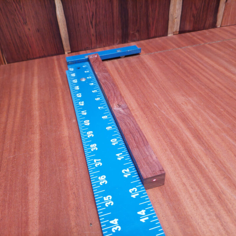 Honduran Rosewood G1 0.7 X 0.7 X 12.6 Wood Blank for Woodworking Projects
