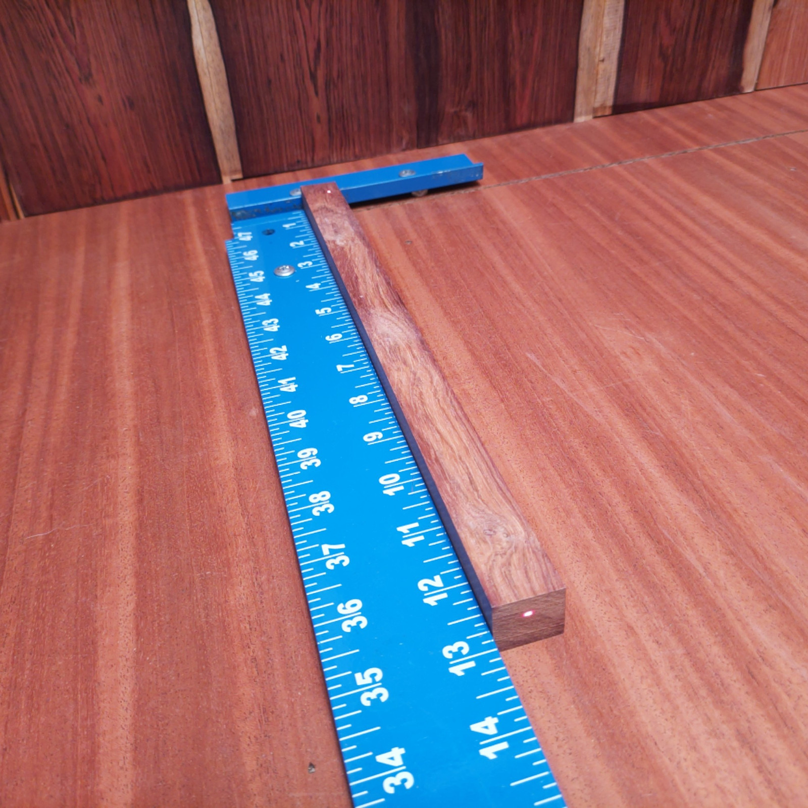 Honduran Rosewood G1 0.7 X 0.7 X 12.6 Wood Blank for Woodworking Projects 3 Honduran Rosewood G1 0.7 X 0.7 X 12.6 Wood Blank for Woodworking Projects - Image 3