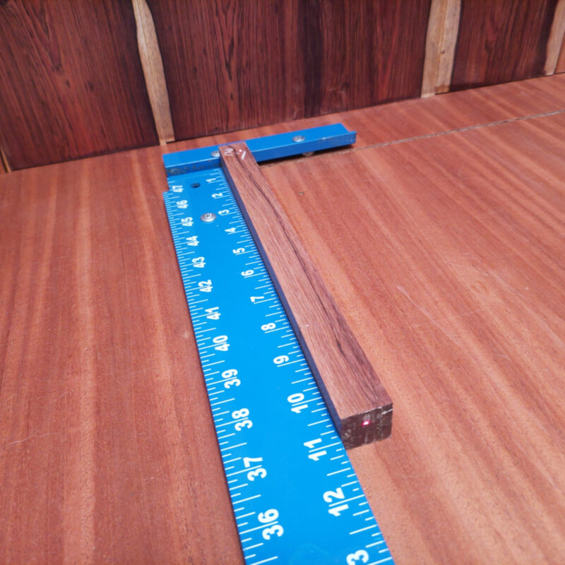 Honduran Rosewood G1 0.8 X 0.8 X 10.8 Wood Blank for Woodworking Projects