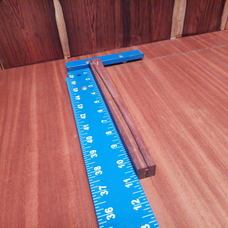Honduran Rosewood G1 0.8 X 0.8 X 10.7 Wood Blank for Woodworking Projects