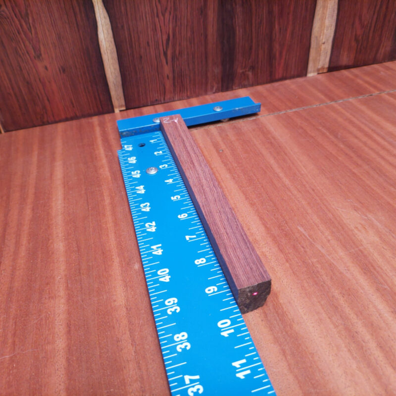 Honduran Rosewood G1 0.8 X 0.8 X 9.4 Wood Blank for Woodworking Projects