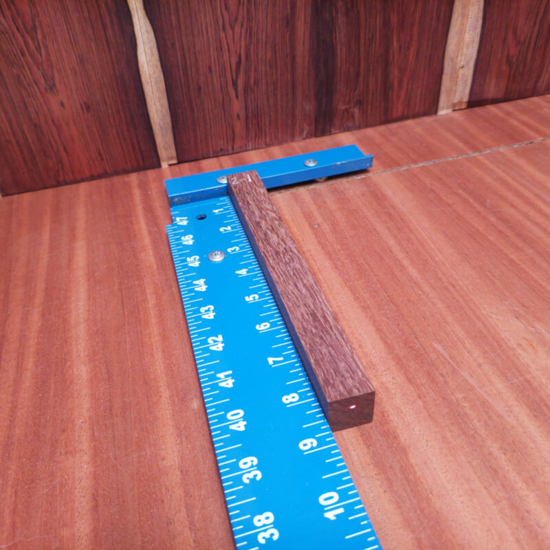 Honduran Rosewood G1 0.8 X 0.8 X 8.5 Wood Blank for Woodworking Projects