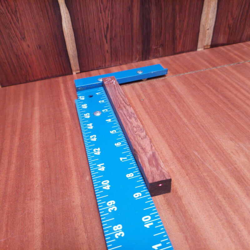 Honduran Rosewood G1 0.8 X 0.8 X 8.7 Wood Blank for Woodworking Projects