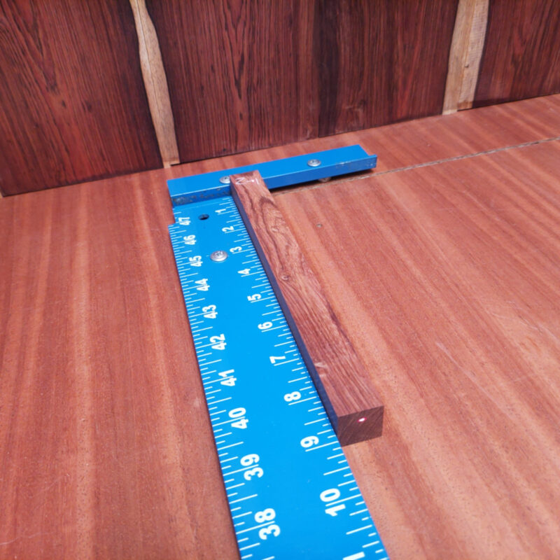 Honduran Rosewood G1 0.9 X 0.8 X 8.7 Wood Blank for Woodworking Projects