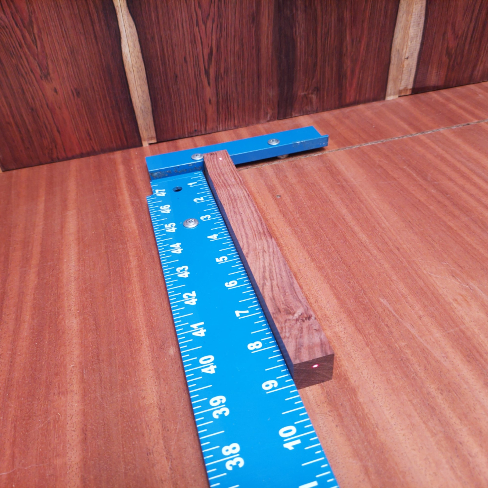 Honduran Rosewood G1 0.9 X 0.8 X 8.7 Wood Blank for Woodworking Projects 2 Honduran Rosewood G1 0.9 X 0.8 X 8.7 Wood Blank for Woodworking Projects - Image 2