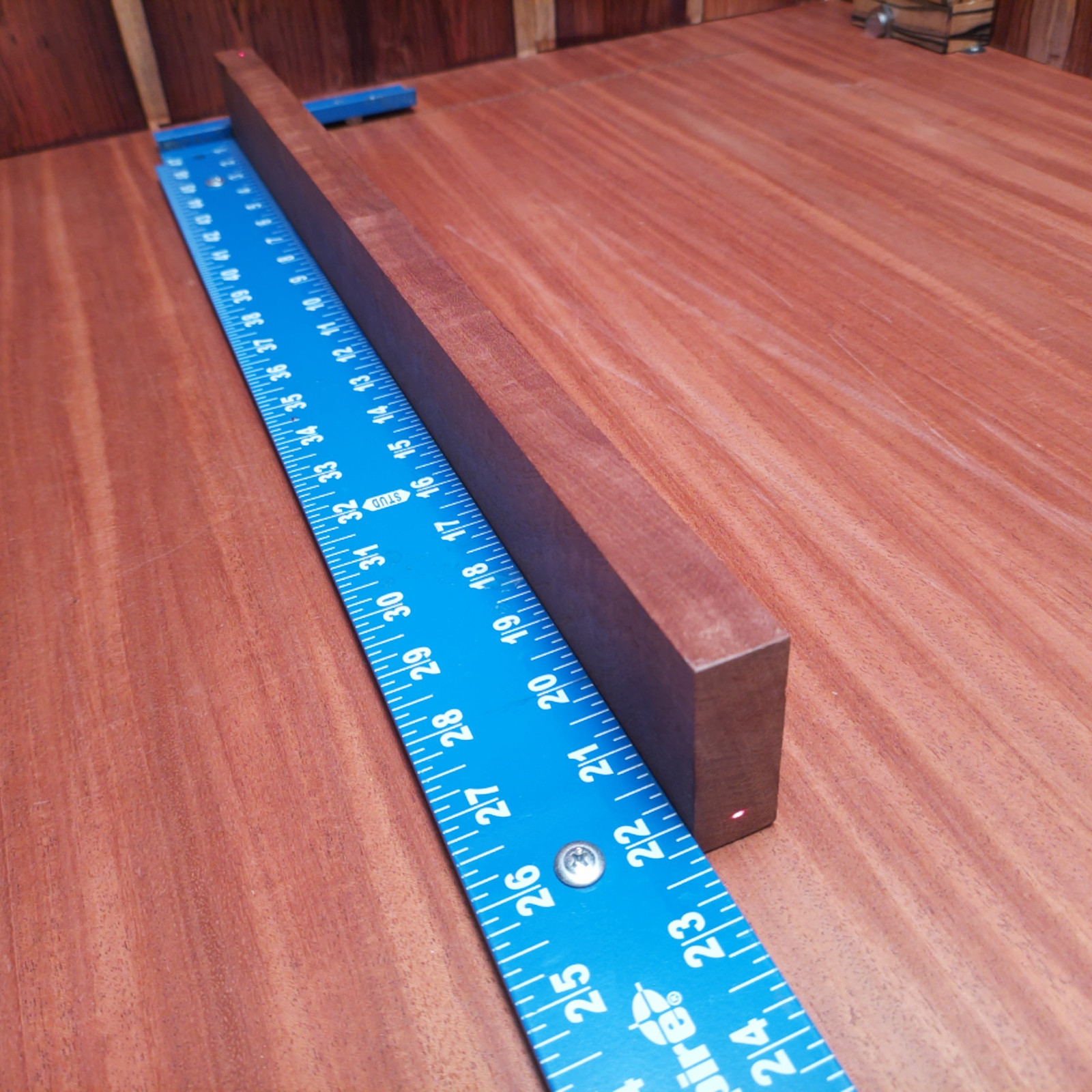 Bubinga G1 0.8 X 2.1 X 22.3 Wood Blank for Woodworking Projects 2 Bubinga G1 0.8 X 2.1 X 22.3 Wood Blank for Woodworking Projects - Image 2