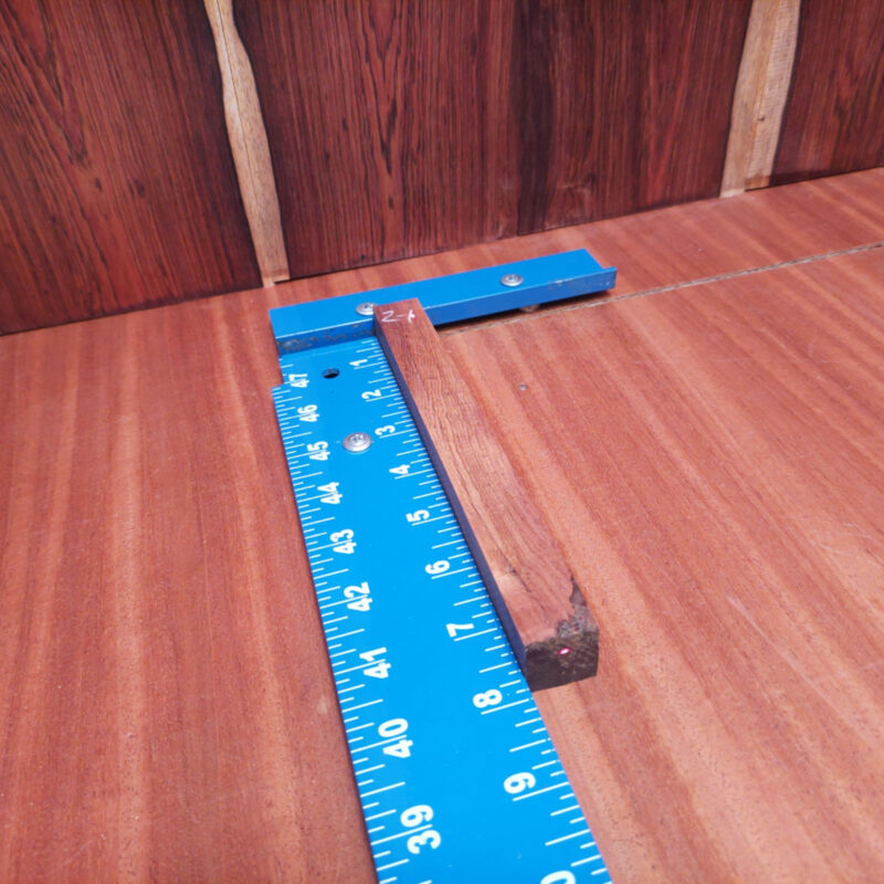Honduran Rosewood G1 0.7 X 0.7 X 7.6 Wood Blank for Woodworking Projects