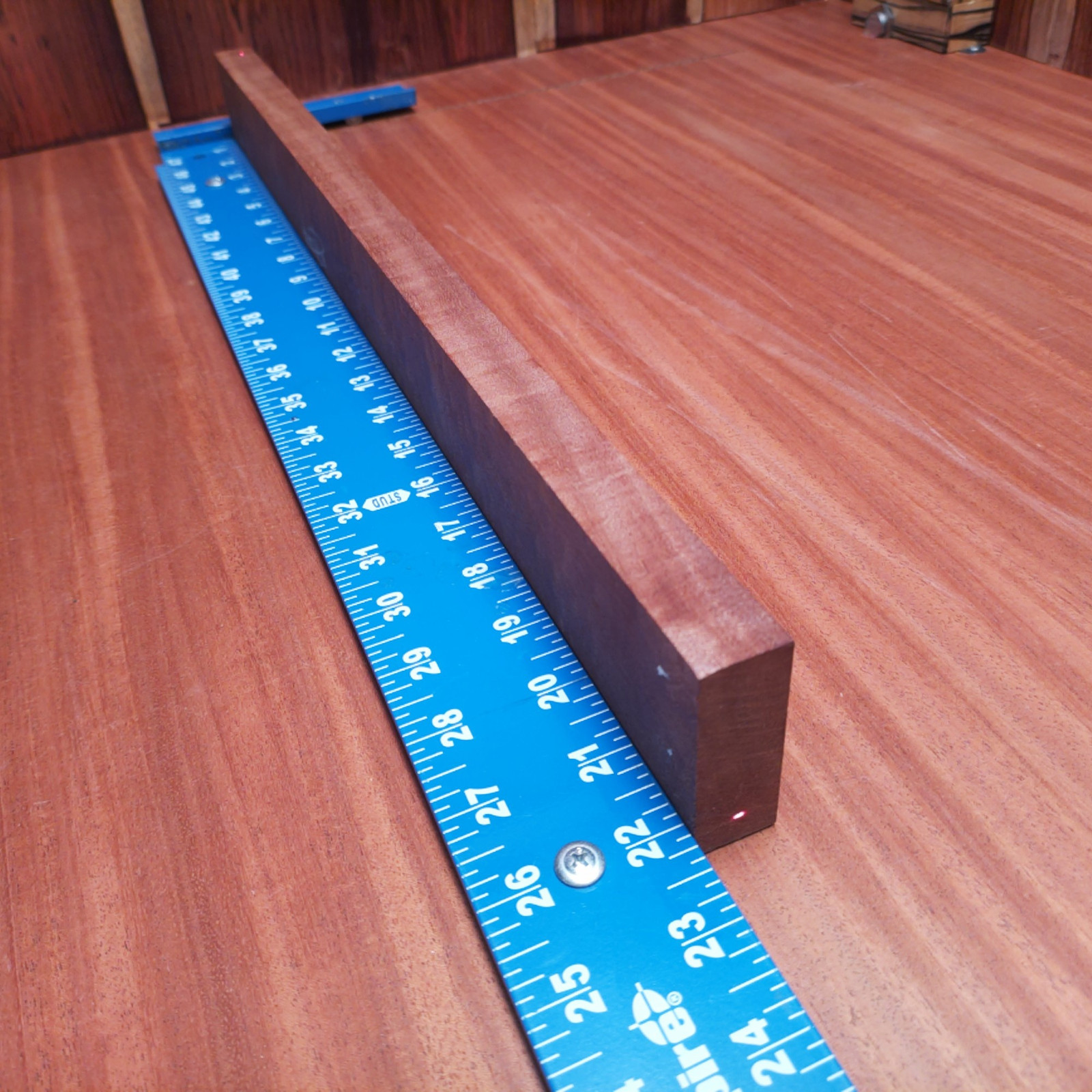 Bubinga G1 0.8 X 2.1 X 22.3 Wood Blank for Woodworking Projects 4 Bubinga G1 0.8 X 2.1 X 22.3 Wood Blank for Woodworking Projects - Image 4