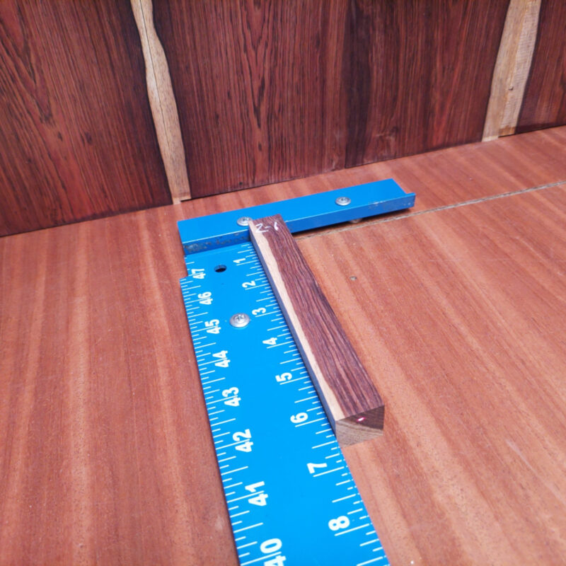 Honduran Rosewood G1 0.9 X 0.8 X 6.3 Wood Blank for Woodworking Projects