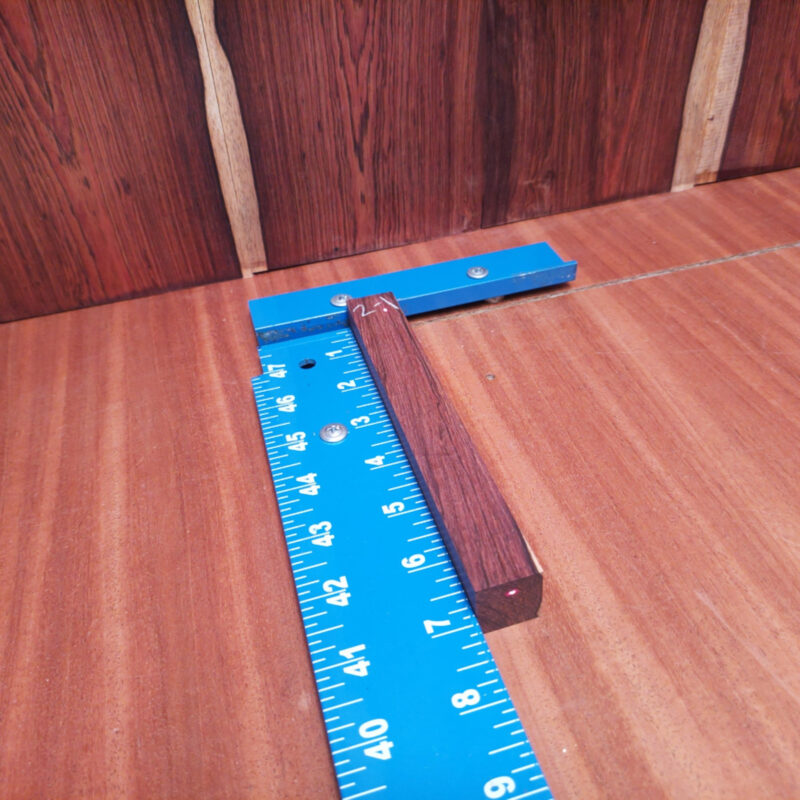Honduran Rosewood G1 0.8 X 0.8 X 6.8 Wood Blank for Woodworking Projects
