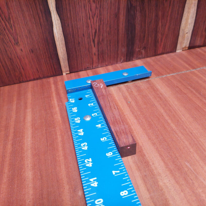 Honduran Rosewood G1 0.9 X 0.8 X 5.9 Wood Blank for Woodworking Projects