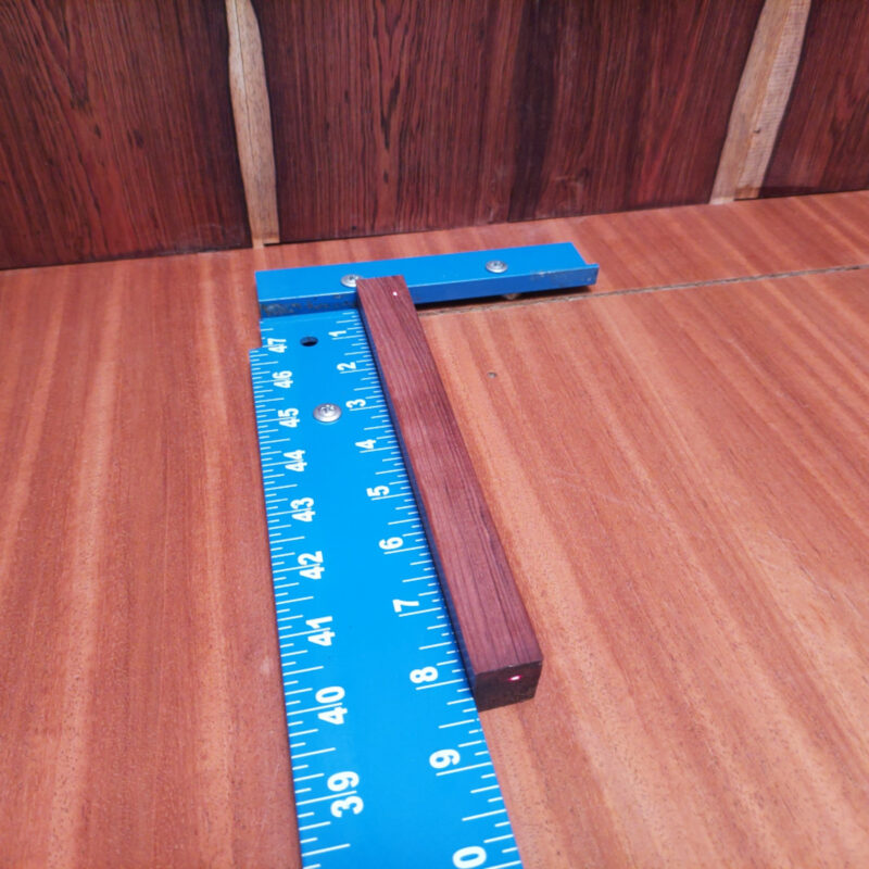 Honduran Rosewood G1 0.9 X 0.7 X 8.1 Wood Blank for Woodworking Projects