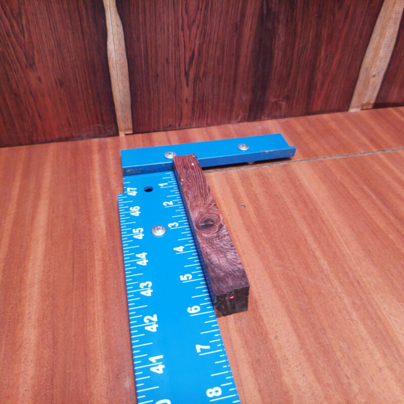 Honduran Rosewood Burl G2 0.8 X 0.7 X 6.0 Wood Blank for Woodworking Projects 7 s l1600 339