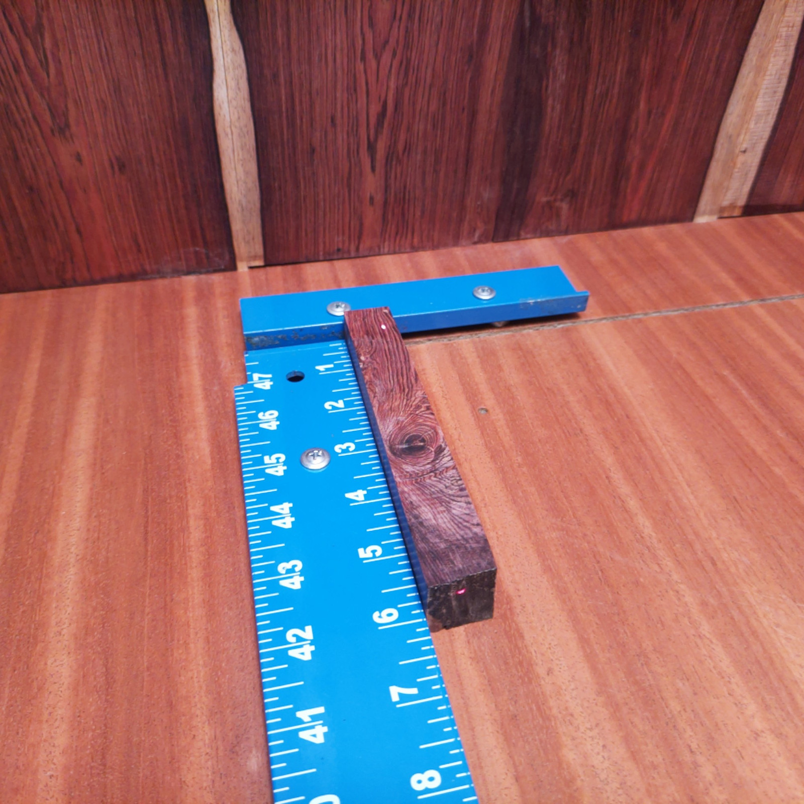 Honduran Rosewood Burl G2 0.8 X 0.7 X 6.0 Wood Blank for Woodworking Projects 4 Honduran Rosewood Burl G2 0.8 X 0.7 X 6.0 Wood Blank for Woodworking Projects - Image 4