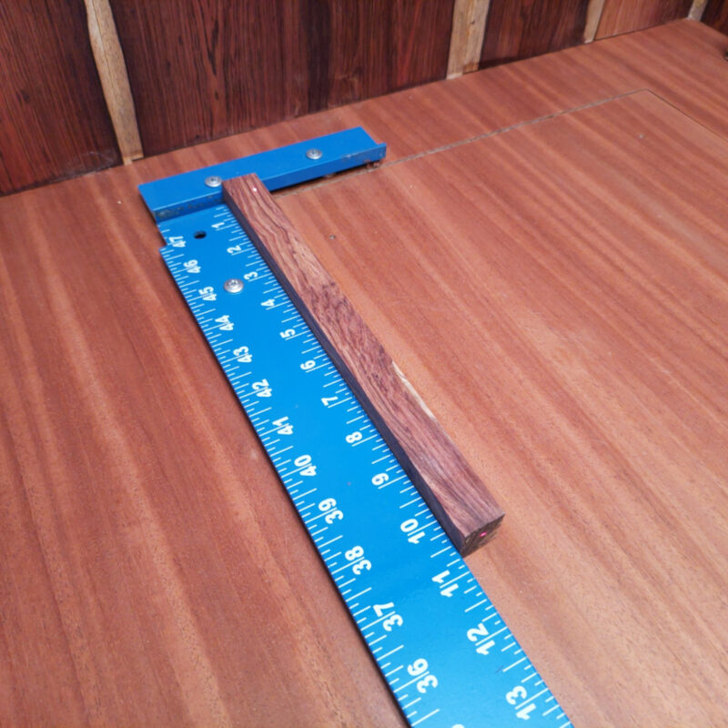 Honduran Rosewood Burl G1 0.8 X 0.7 X 10.5 Wood Blank for Woodworking Projects 5 s l1600 431
