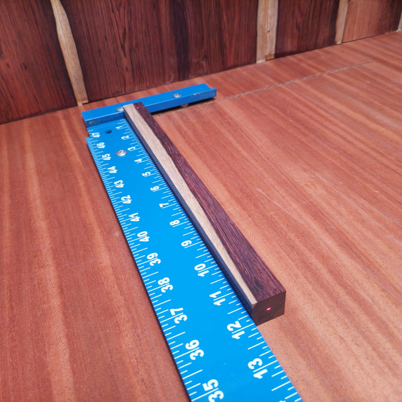 Honduran Rosewood G1 0.8 X 0.8 X 11.8 Wood Blank for Woodworking Projects 3 Honduran Rosewood G1 0.8 X 0.8 X 11.8 Wood Blank for Woodworking Projects - Image 3