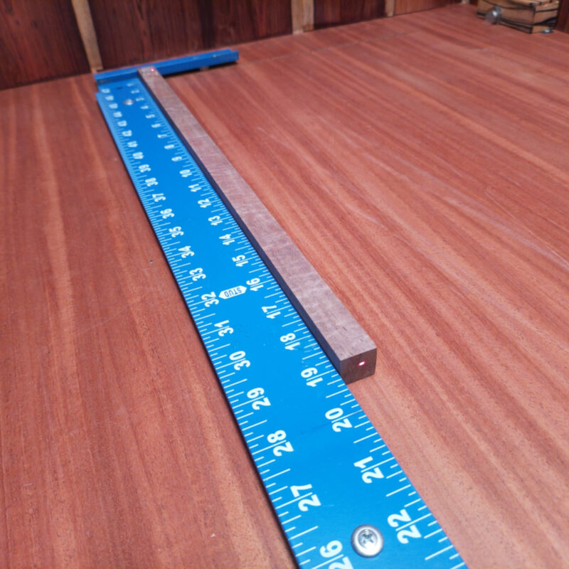 Dimensional Lumber 62 Claro Walnut G1 0.5 X 0.7 X 19.0 Wood Blank for Woodworking Projects