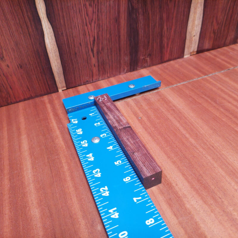 Honduran Rosewood G1 0.9 X 0.9 X 6.6 Wood Blank for Woodworking Projects