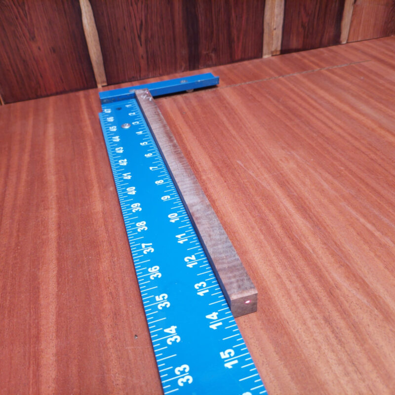 Dimensional Lumber 63 Claro Walnut G1 0.6 X 0.6 X 13.7 Wood Blank for Woodworking Projects