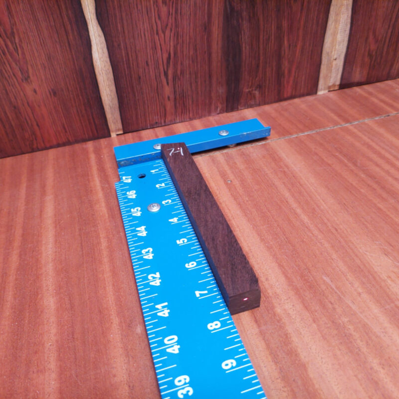 Dimensional Lumber 34 Braziliian Rosewood G1 0.8 X 0.8 X 7.5 Wood Blank for Woodworking Projects